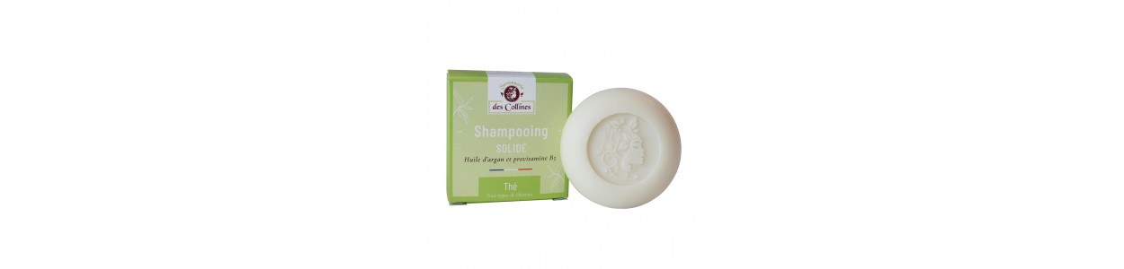 Shampoing solide - produit naturel - 100gr - sans cordelette - Savonnerie des Collines