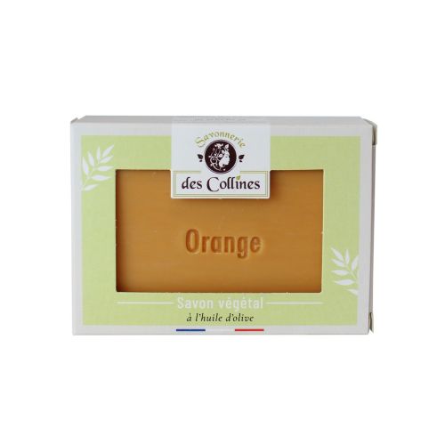 Savon végétal - 100gr - Parfum Orange - Savonnerie des Collines