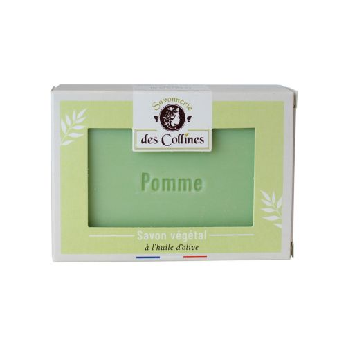 Savon végétal - 100gr - Parfum Pomme - Savonnerie des Collines