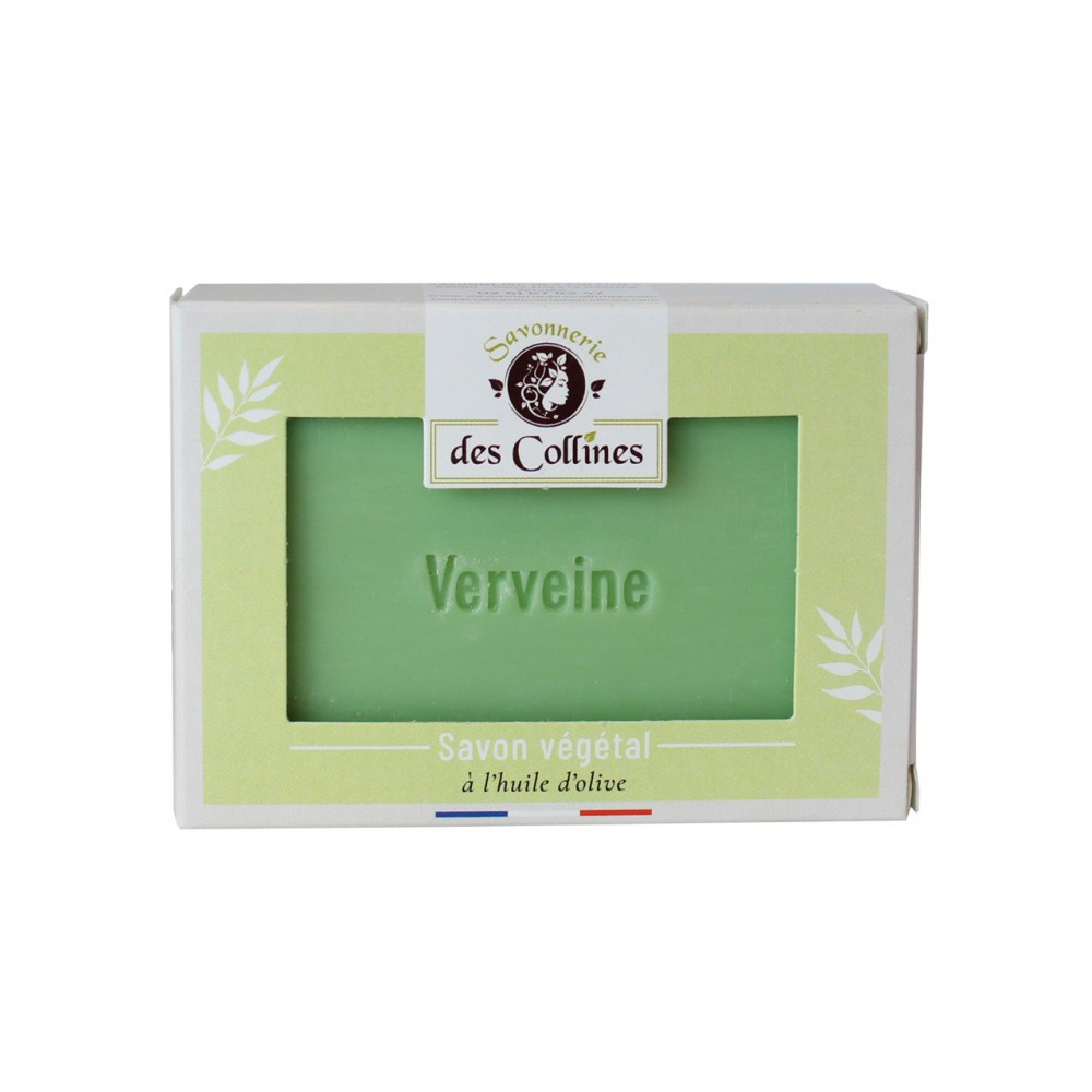 Savon végétal - 100gr - Parfum Verveine - Savonnerie des Collines