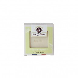 Savon végétal - 50gr - Parfum Amandes - Savonnerie des Collines