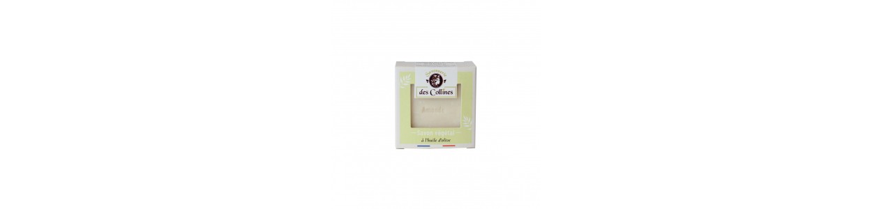 Savon végétal - 50gr - Parfum Amandes - Savonnerie des Collines