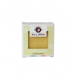 Savon végétal - 50gr - Parfum Chèvrefeuille - Savonnerie des Collines