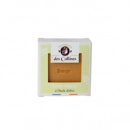 Savon végétal - 50gr - Parfum Orange - Savonnerie des Collines