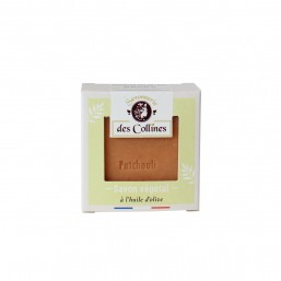 Savon végétal - 50gr - Parfum Patchouli - Savonnerie des Collines