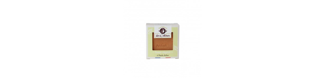 Savon végétal - 50gr - Parfum Patchouli - Savonnerie des Collines