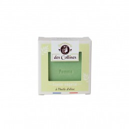 Savon végétal - 50gr - Parfum Pomme - Savonnerie des Collines