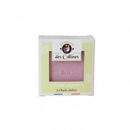 Savon végétal - 50gr - Parfum Rose - Savonnerie des Collines