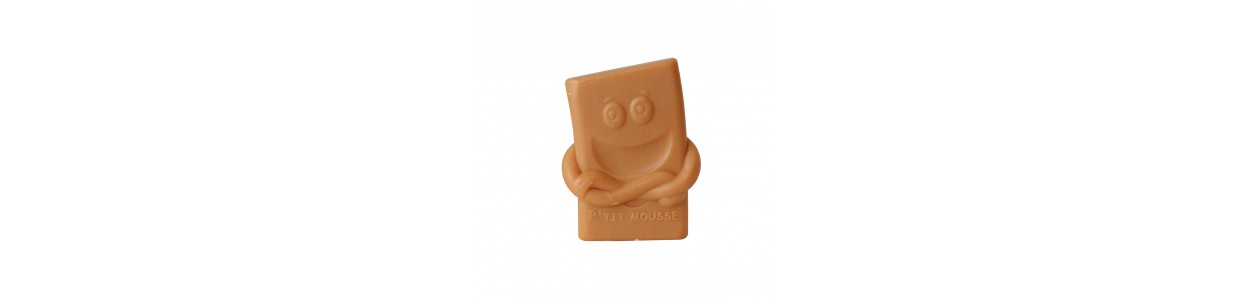Savon Fantaisie - Pti'Mousse 80gr - Parfum Patchouli - Savonnerie des Collines
