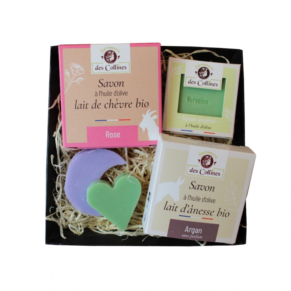 Coffret Trio - Coffret de 3 Savons - Savonnerie des Collines