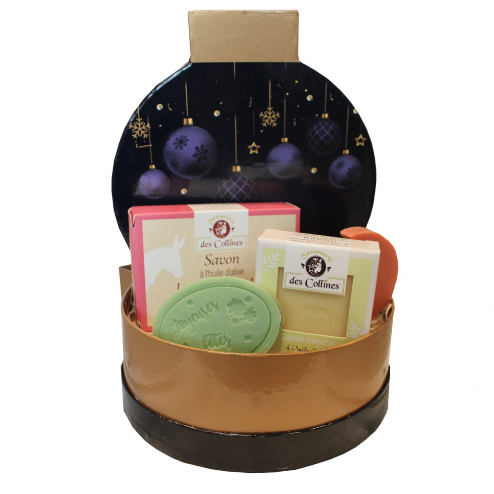 Boule de noel savons