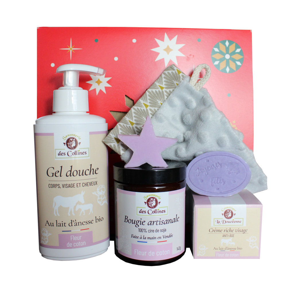 Coffret tendresse floconnée - Noël