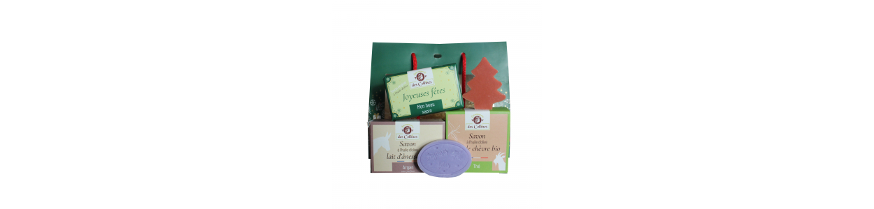 coffret savons noel
