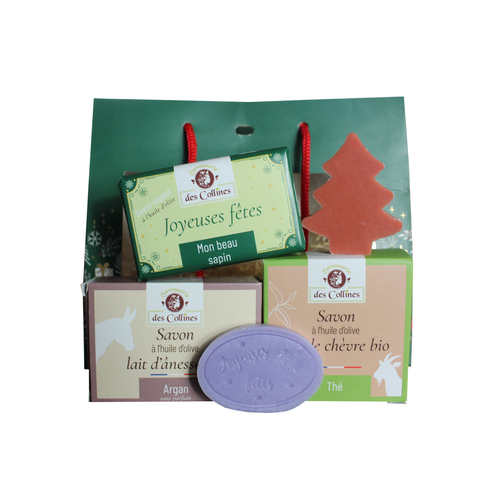 coffret savons noel