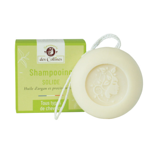 Shampoing solide - produit naturel - avec corde Shampoing solide - produit naturel - avec corde