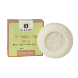Shampoing solide - cheveux secs - 100gr -  Savonnerie des Collines