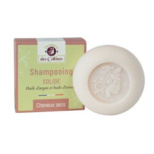 Shampoing solide - cheveux secs - 100gr -  Savonnerie des Collines