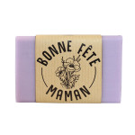 Savon végétal "Bonne Fête Maman" - Petite attention parfumée