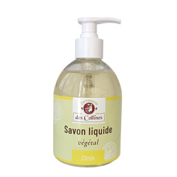 Savon liquide 300ml -  Parfum Citron - Savonnerie des Collines
