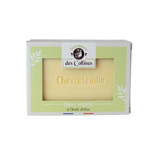 Savon végétal - 100gr - Parfum Chèvrefeuille - Savonnerie des Collines