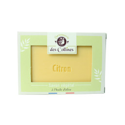 Savon végétal - 100gr - Parfum Citron - Savonnerie des Collines