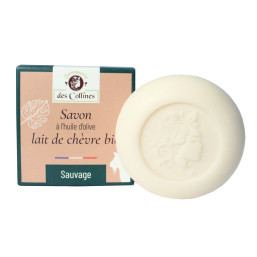 Savon lait de chèvre - Parfum Sauvage - 100gr - Savonnerie des Collines