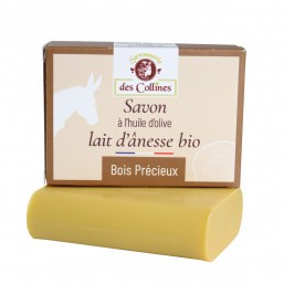 Savon lait d'ânesse - Parfum Bois Précieux - 100gr - Savonnerie des Collines