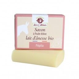 Savon lait d'ânesse - Parfum Pépita - 100gr - Savonnerie des Collines