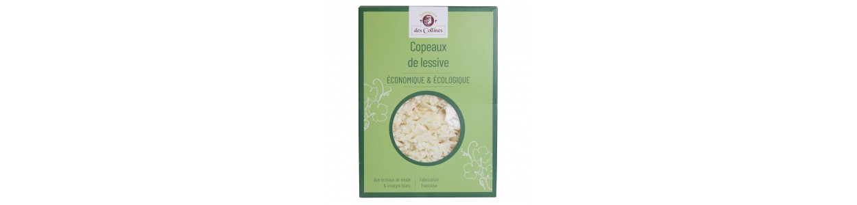 Lessive naturelle - copeaux de savon - 500gr - Savonnerie des Collines