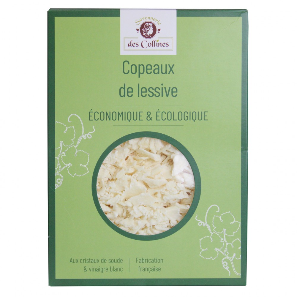 Lessive naturelle - copeaux de savon - 500gr - Savonnerie des Collines