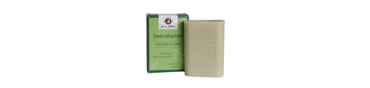 Savon détachant 100gr - fabrication française - Savonnerie des Collines