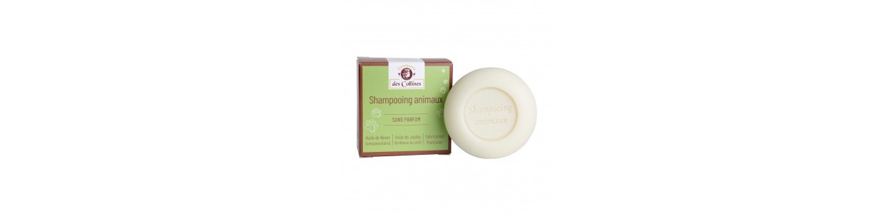 Shampoing naturel pour animaux - 100gr - Savonnerie des Collines 