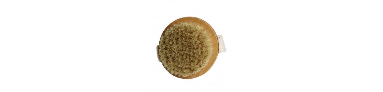 Brosse ronde en bois - Savonnerie des Collines