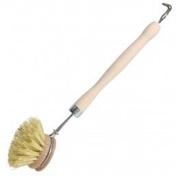 Brosse vaisselle - bois - rechargeable - Savonnerie des Collines