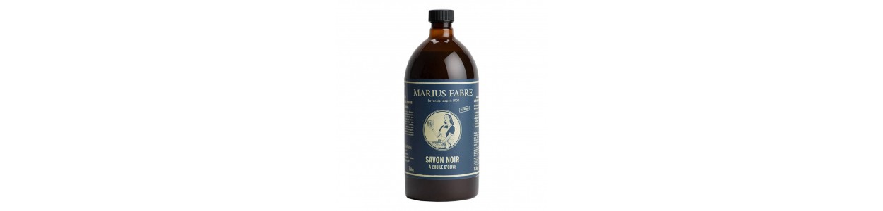 Savon noir - huile d'olive - 1L - Savonnerie des Collines