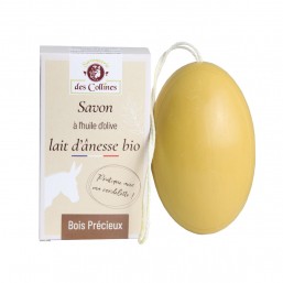 Savon lait d'ânesse - Parfum Bois Précieux - 150gr - Savonnerie des Collines