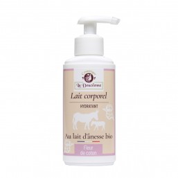 Lait Corporel - Lait d'ânesse - Parfum fleur de coton - Savonnerie des Collines