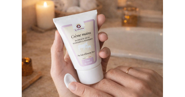 Crème pour les mains au lait d’ânesse : un concentré d’actifs nourrissants et adoucissants